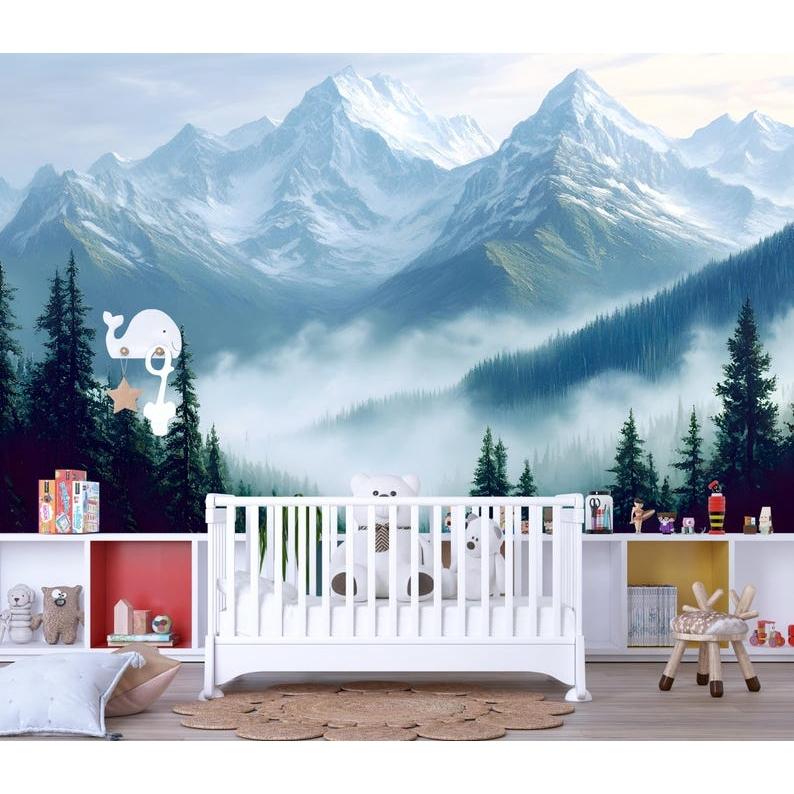 Mountain View tapestry 75x100 чёрный