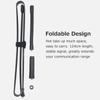 Foldable Intercom Antenna 124cm Walkie Talkie Antenna SMA-Female Interface High Gain 144/430MHz