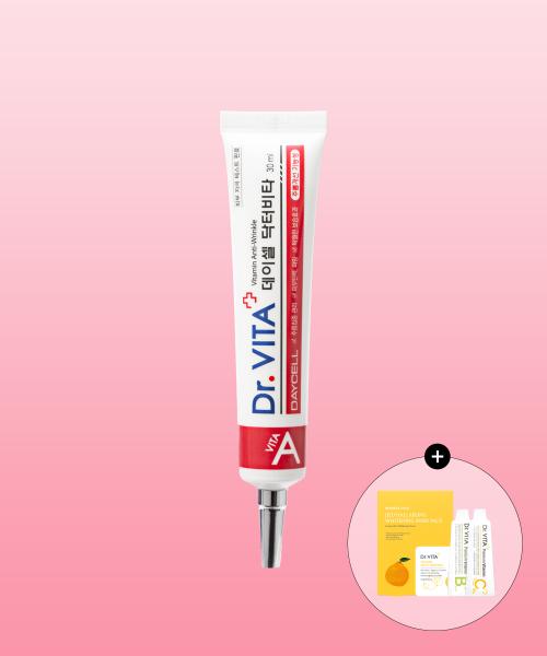 Dr. Vita Retinol Vitamin A Wrinkle Improvement Cream 30ml FREE