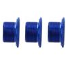 3pcs M20 Crank Cover Screws Rustproof Corrosion Resistant Aluminum Alloy Bike Crank Cover Screws for Mountain Bike
