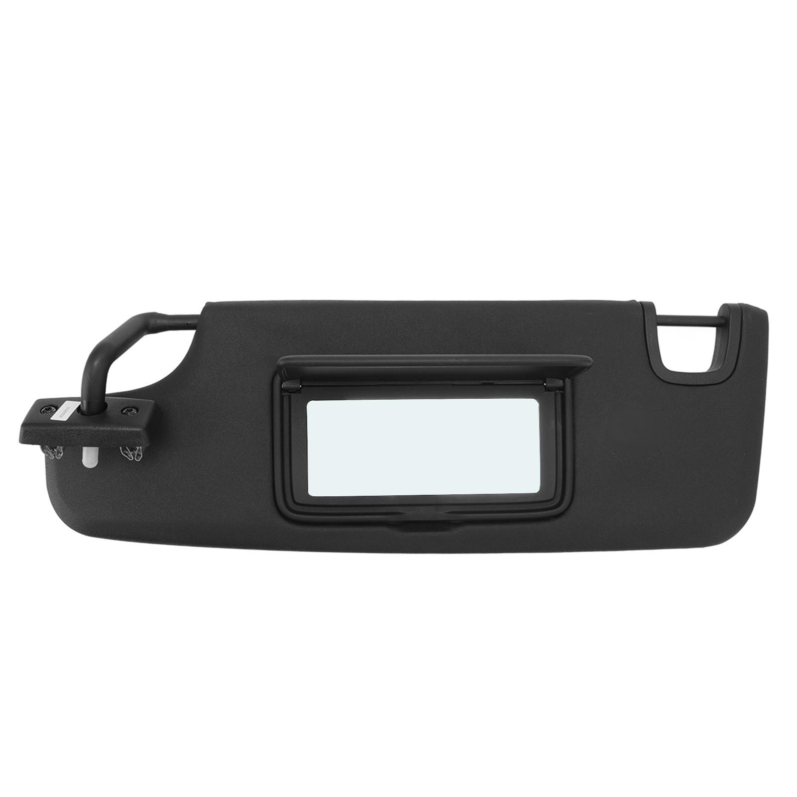 

Черный левый солнцезащитный козырек со стороны водителя 6CJ07DX9AA Аксессуары для салона с заменой зеркала для Jeep