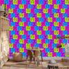 Pop art portraits wallpaper for living room and bedroom 50x1000