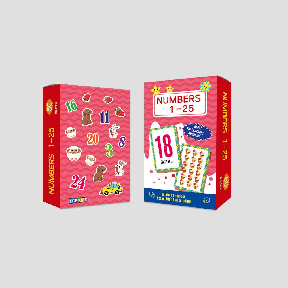 Alphabet Card 2-4 Years Old Children'S Early Education Flash Card Learning Color Number Shape Animal Abc English Alphabet Card