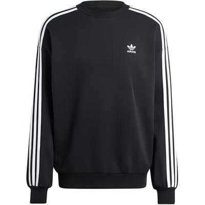adidas Adicolor Φαρδύ Φούτερ με Στρογγυλή Λαιμόκοψη Μαύρο Ανδρικό Streetwear IZ1829