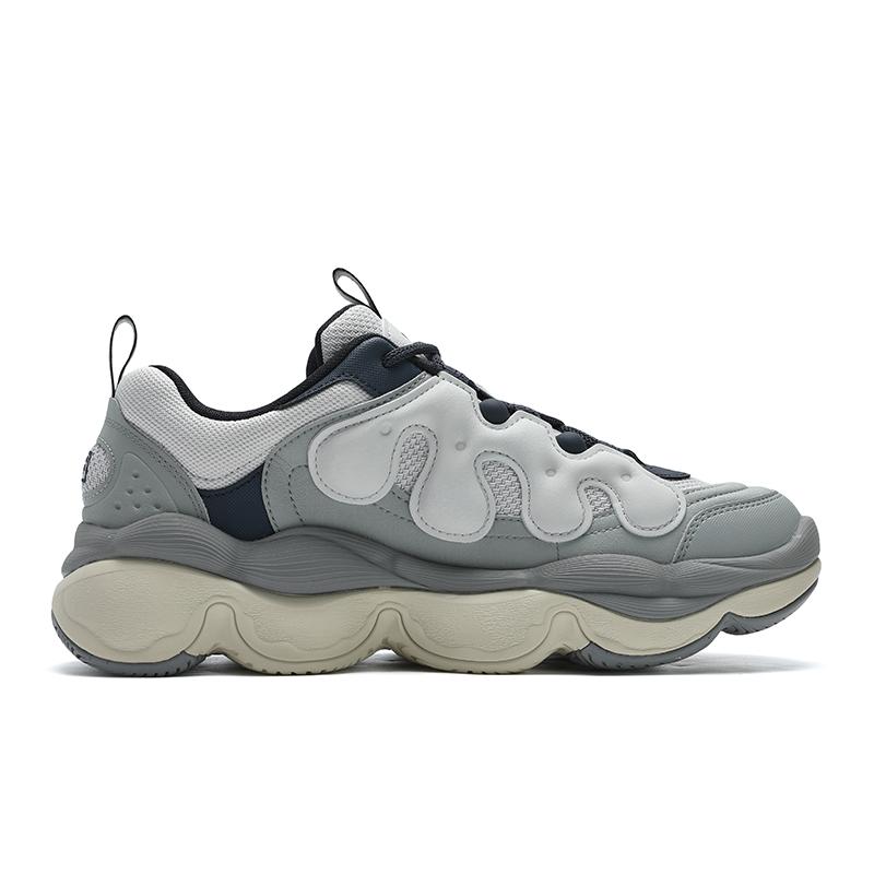 New FILA PEASE Low Top Casual Shoes Unisex Gray F12M441117FAL