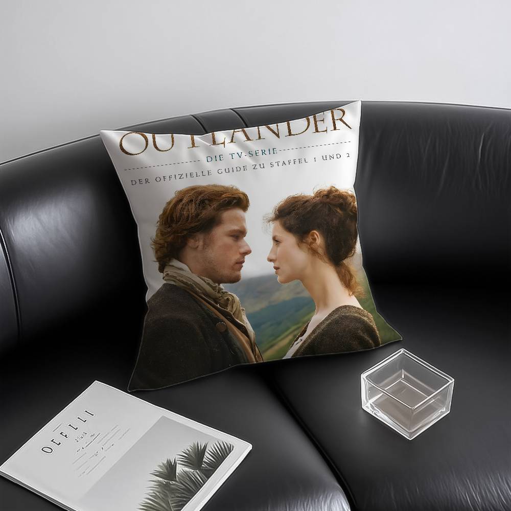 Tv Series O-Outlander Pillow Case Anti-Dustmite Invisible Zipper Sofa Bed