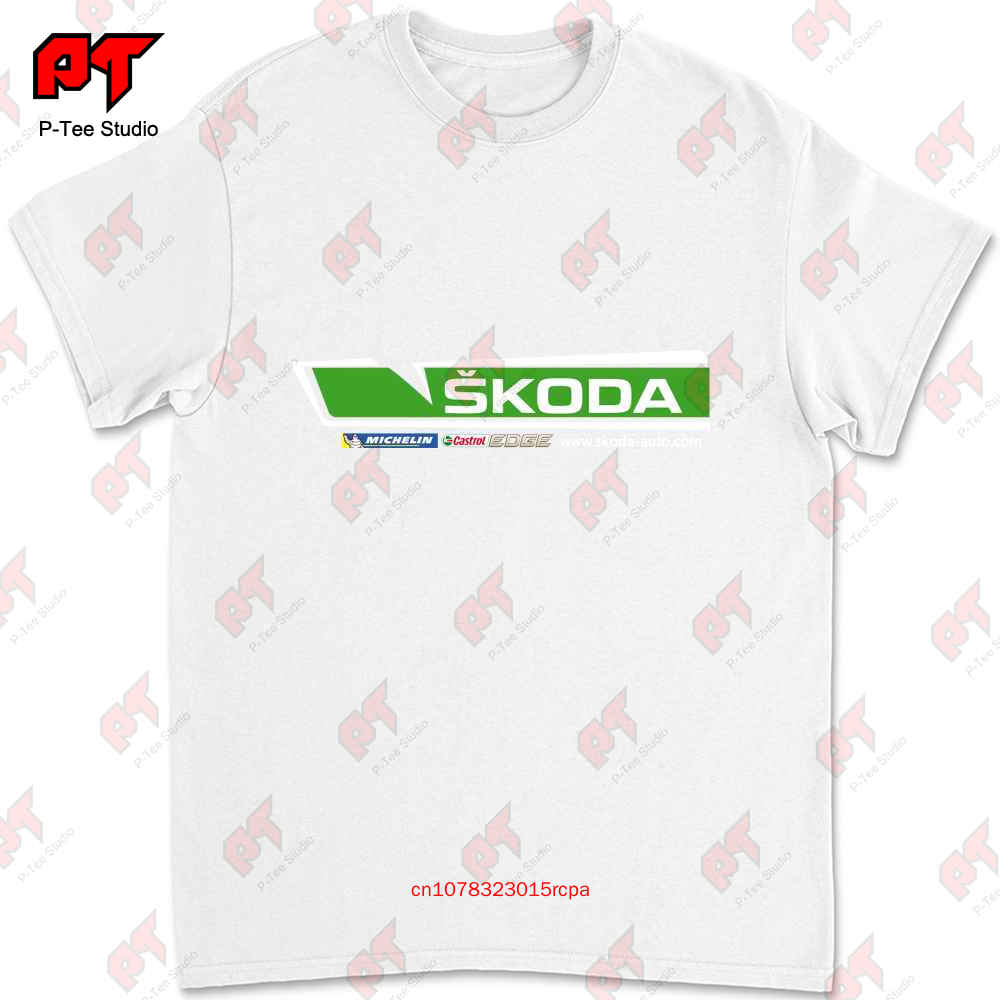 

Skoda Motorsport Ралі Fabia Wrc S2000 Гоночний Спортивний Автомобіль 2018 Футболка 5SIA M