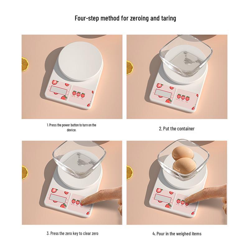 High Precision Mini Kitchen Scale for Baking & Coffee