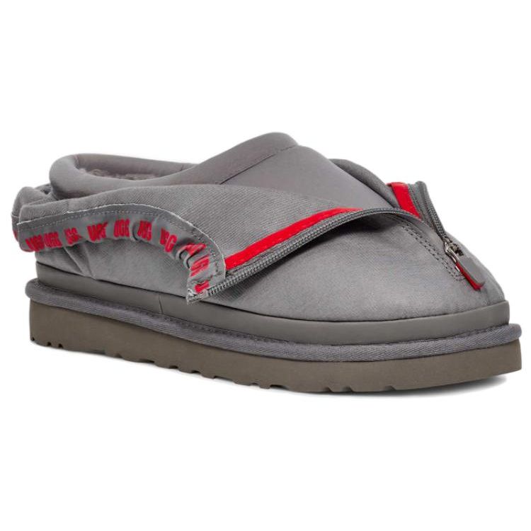 UGG Tasman Shroud Zip Slipper Dark Grey Men Sneakers 1144114-DGRY