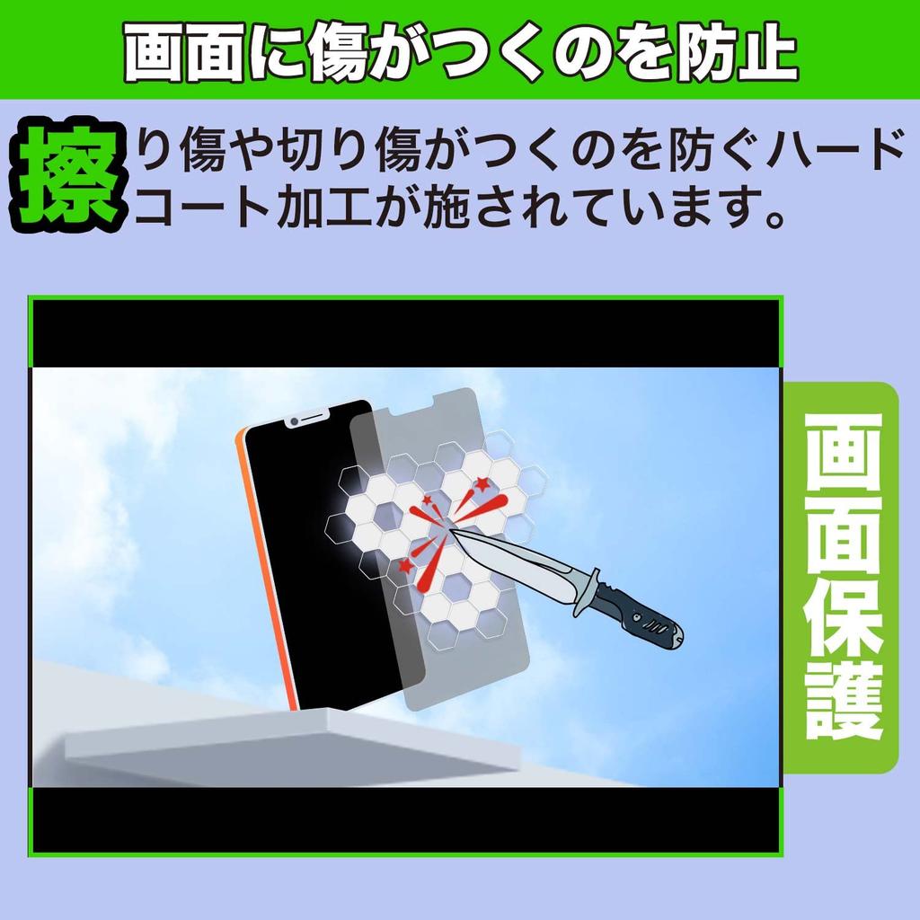 MotoMoto Film Protective Film for NUX MG-400 (for Display) Compatible with Curved Surfaces, Blue Light Cut, Ultra Transparent, Made in Japan