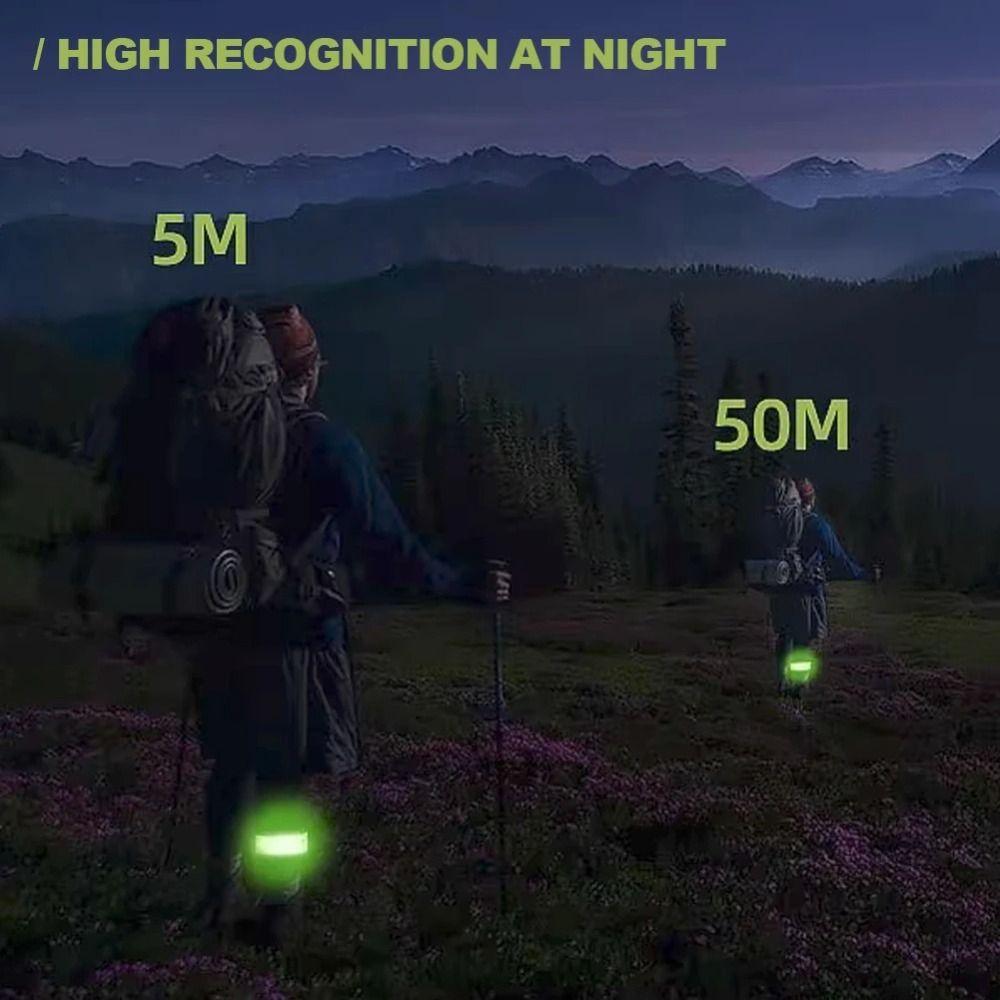 Safety Warning LED Slap Glowing Rechargeable Slap Glowing Armband LED Wrist Band  Walking Cycling