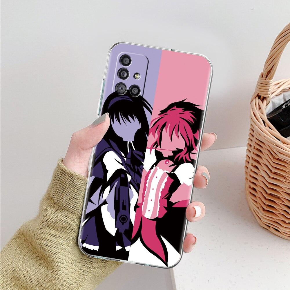 Anime Puella Magi Madoka Magica Phone Case For Samsung Galaxy A51 A71 A21S A12 A11 A31 A41 A52 A32 5G A72 A01 A02S Clear Cover