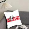 Monopoly Cushion Cover Reversible Plush Pillow Cover – For car, sofa, bedroom, perfect as a gift.