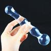 17CM Margele Minge Mare Dop Anal de Sticlă Jucărie Sexuală Senzuală Explorează Joc Anal Femei Bărbat Stimulează Orgasmic Lesbiene Jocuri BackDoor