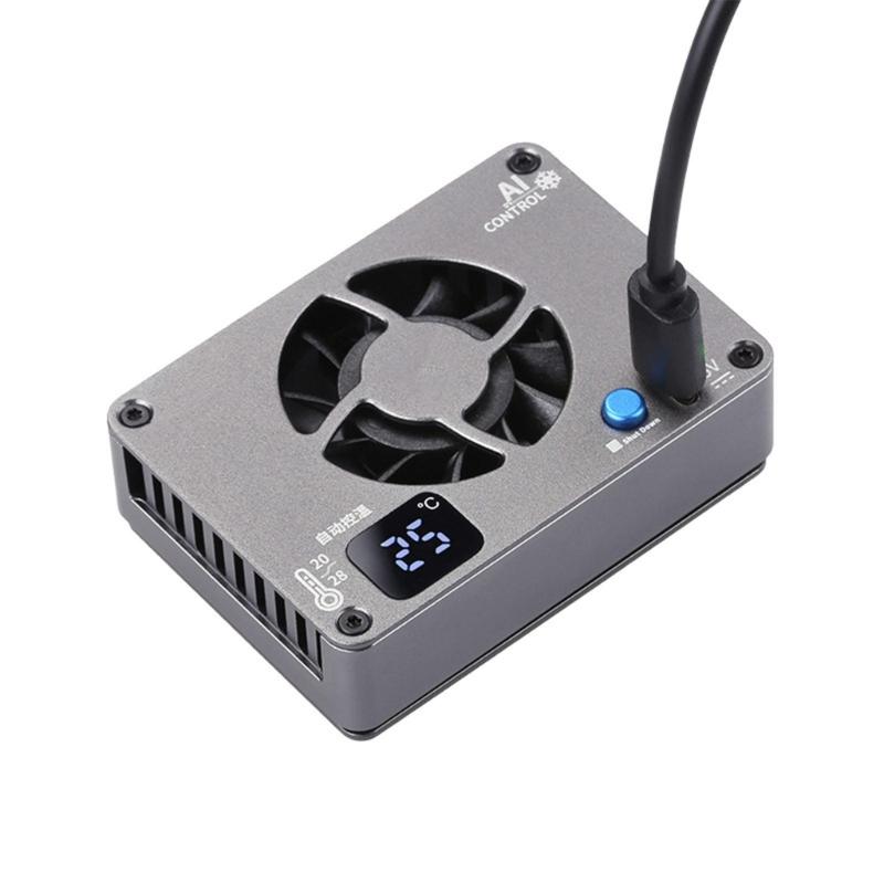 Professional Camera Radiator Cooling Fan for A7M4 ZVE1 A6700 A7C2 ZV-E10 ZV1 A7C R5 70D Camera Temperature Control