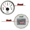 KUS Cars Oil Pressure Gauges 52mm 0-5Bar Show Oil Pressure Meters 10-184ohm Signal Red or Yellow Backlight 0-75Psi