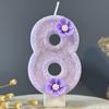 Handmade DIY Number Birthday Cake Candles - Creative Party Decoration