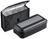OSK Lunch Box with Cooler Case, Black, BL-37DE