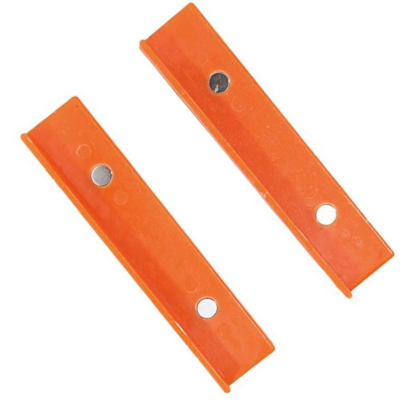 Pack of 2 Nylon Vise Jaw Protectors With Magnetic Base Antislip Pad Shock Absorption Guard For 6Inch Workbench Vise