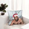 Decorative Pillow Cover Funny Barry Wood Meme Christmas  Accessories Car  Pillow Case Cover Zippered Multiple Sizes
