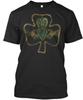 Irish Ireland Vintage Claddagh Womens T Premium T-Shirt Made In USA S To 5XL