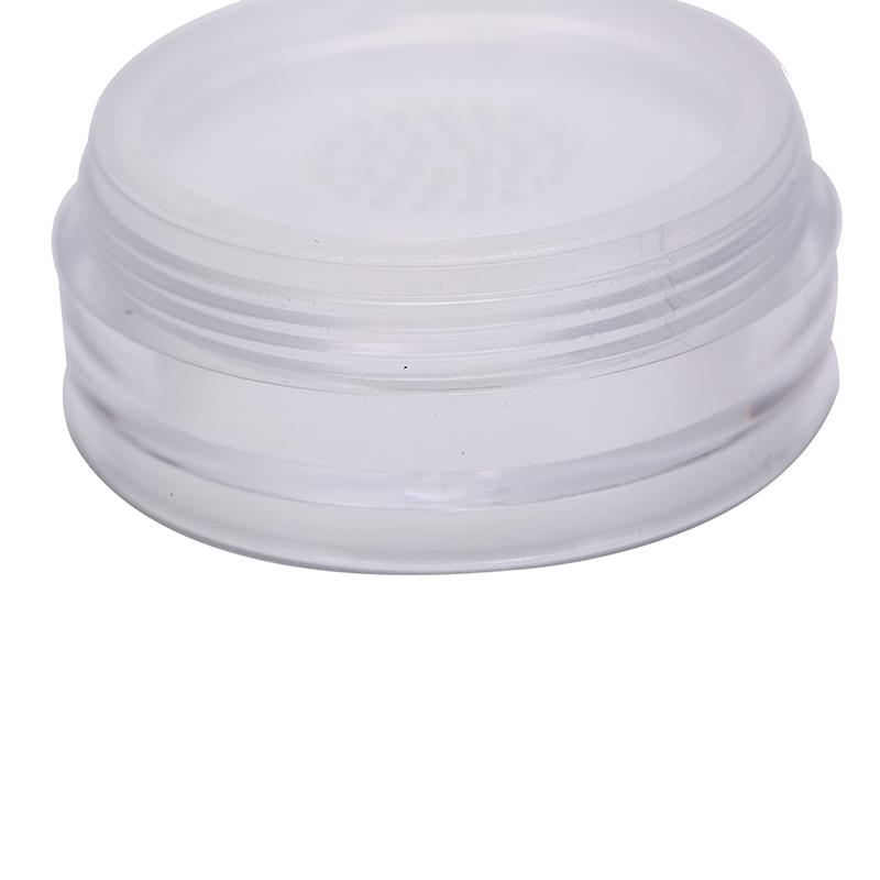 10G Plastic Empty Loose Powder Pot With Sieve Cosmetic Makeup Jar Container