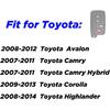 Key Fob Cover for Toyota Camry: 4 Buttons Key Fob Case Fit for Toyota Avalon Camry Hybrid Corolla Highlander Hybrid Prius Plug in Hybrid Scion FR-S