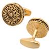 Dongguan Engraved Ancient Silver Greek Royal Pattern Cufflinks High-End Suit Shirt Men'S French Cuffs Sleeve Nails