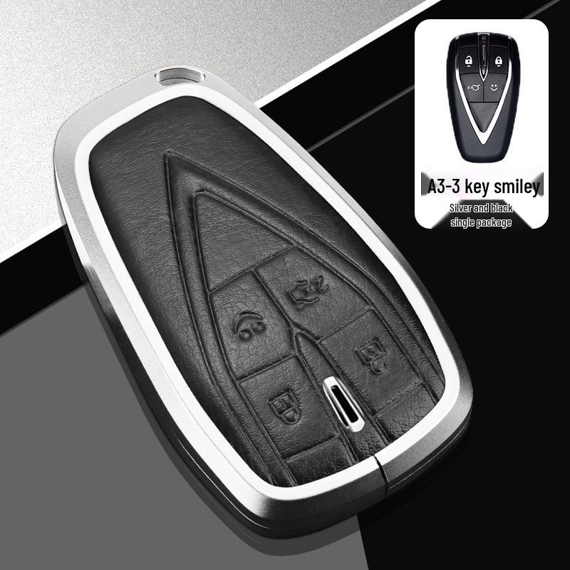 Changan Car Key Cover for Third Gen CS75 Plus, Yidong Plus, CS55, and CS35 Plus