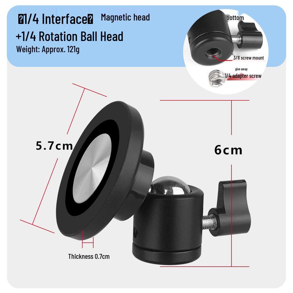 360° Rotating Magnetic Mount for Phones & Tablets - Live Streaming & Car Vent Use