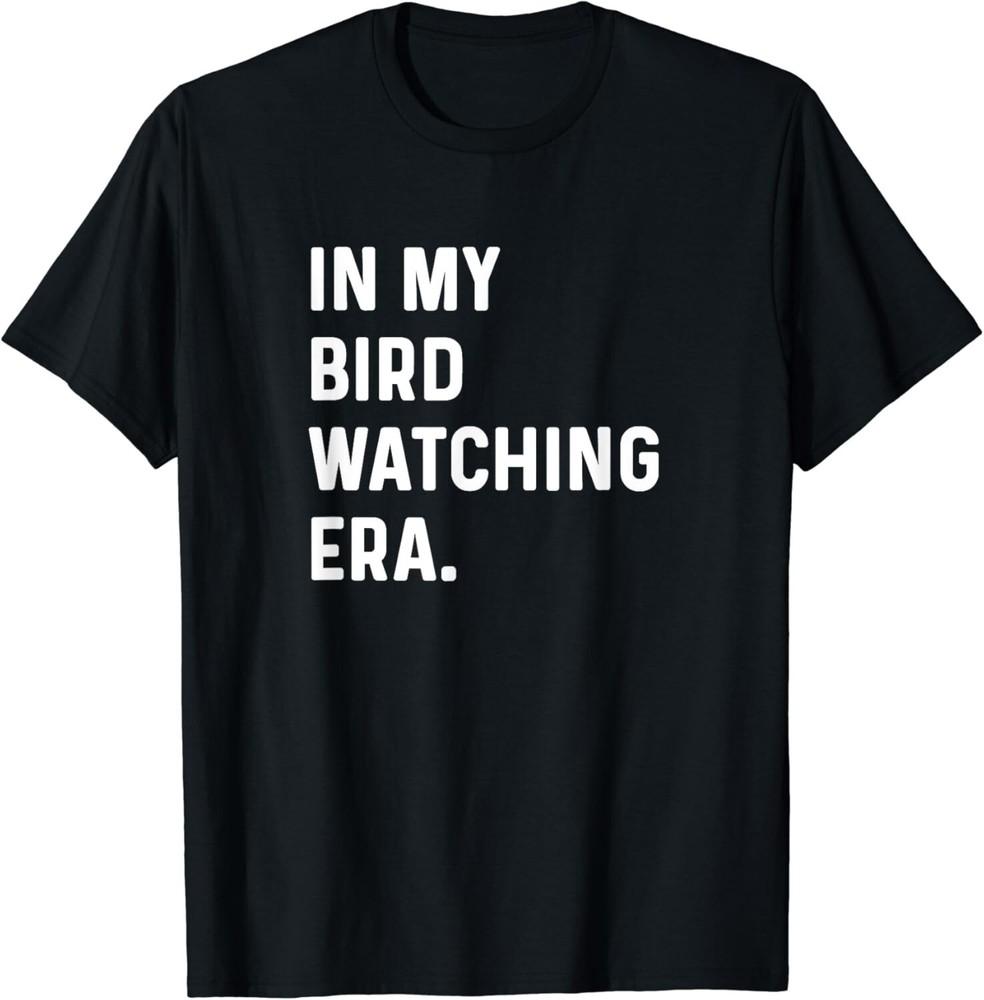 

In My Bird Watching Era - Birds Telescope Photography Gift Unisex T-Shirt L