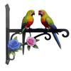 Outdoor Indoor Wall-mounted Hanger Colorful Wall Hook Beautiful Metal Decorative Rack  Courtyard