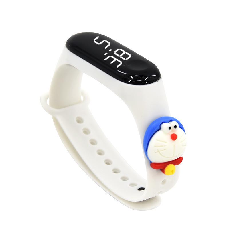 Waterproof LED Touch Cartoon Doll Watch for Kids and Adults - Student Sports Bracelet Gift