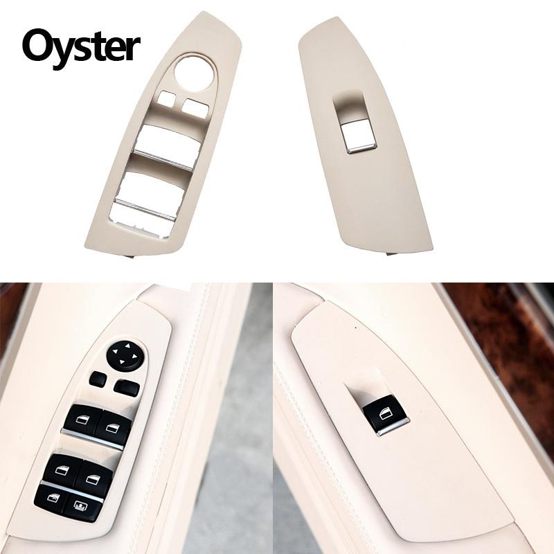 Innenraum Auto Vordertür Fensterheber Schalter Abdeckung Verkleidung Ersatz für BMW 7er Serie F01 F02 730 735 740 745 750 760