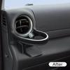 Tsuchiya Yac Nissan E26 Caravan Air Conditioner Drink Holder Set (Black)