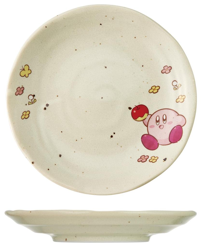Skater Mino Ware Small Plate, 13.2cm, Kirby's Dream Land Picnic, CHMD1