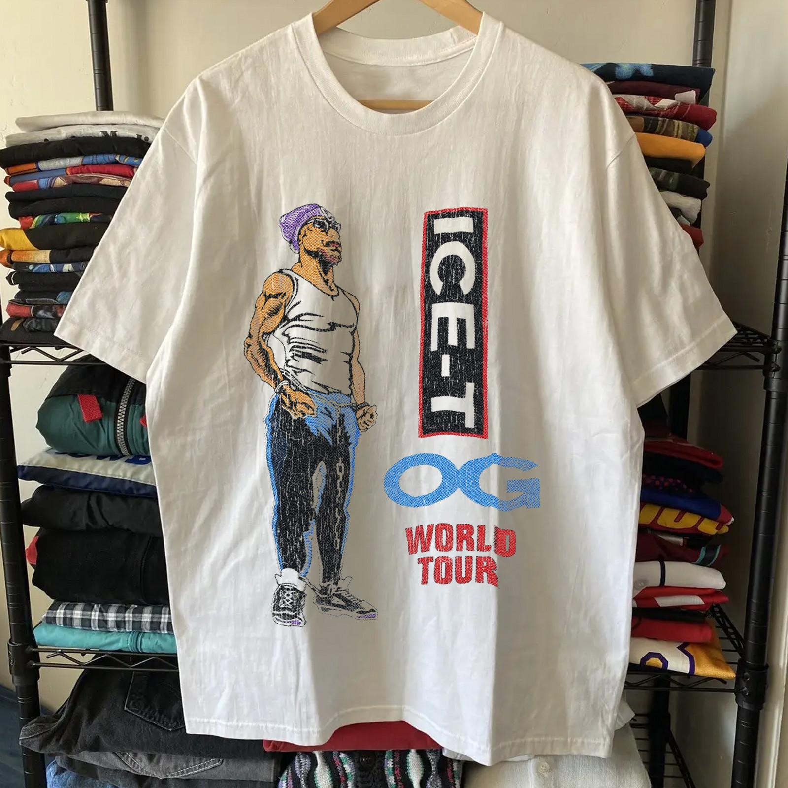 Ice T World Tour Rare T-Shirt Black S M