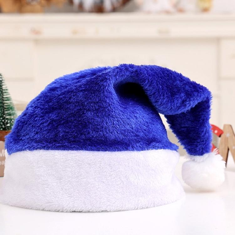 Company Party Gift Hat Soft Santa Hat Festival Party Costume Cap Holiday Decor