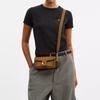 Coach Tabby 20 Logo Classic Leather Shoulder Bag Small Women shoulder bag Honey-Brown CCC06-B4T7J