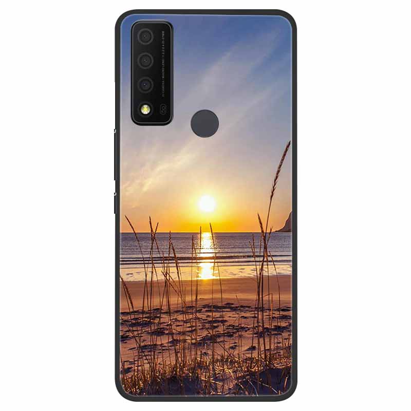 For TCL 30 XE 5G Case Marble Cat Soft Silicone Back Case for TCL 30 XL 30V 5G Phone Cover TCL30 XE T767W 30XE 5G Coque Funda Bag