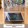 Luxury Parrot Cage Anti-Splash Design Aviary Villa with Bathing Area Spacious Bird House for Cockatiels Home Flight Habitat