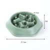 Anti-choking Pet Bowl, Anti-tipping Dog Bowl, Dog Bone Slow Food Single Bowl, Anti-choking and Anti-tipping