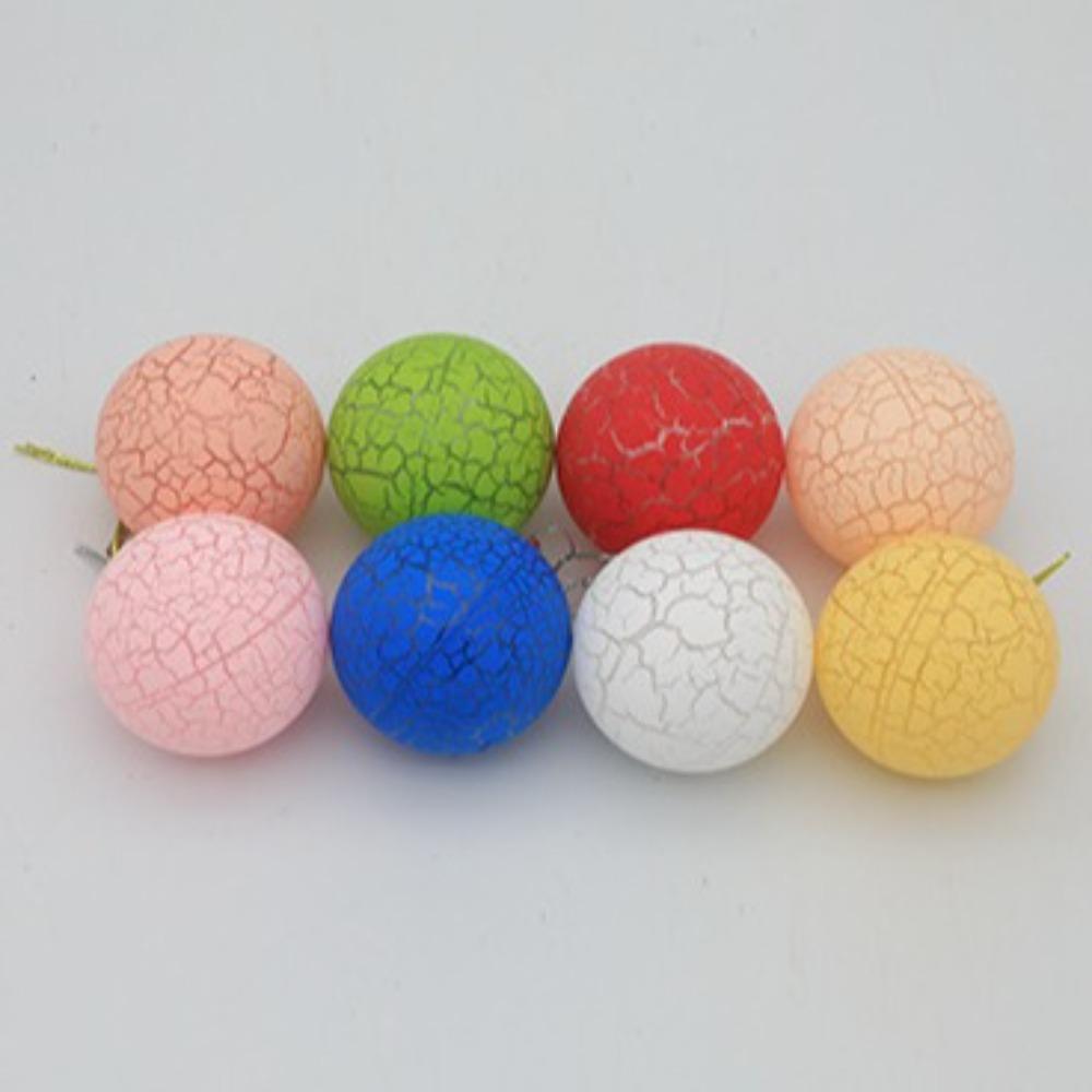 6Pcs Decoration Christmas Tree Pendant Crack Xmas Tree Hanging  Holiday Party