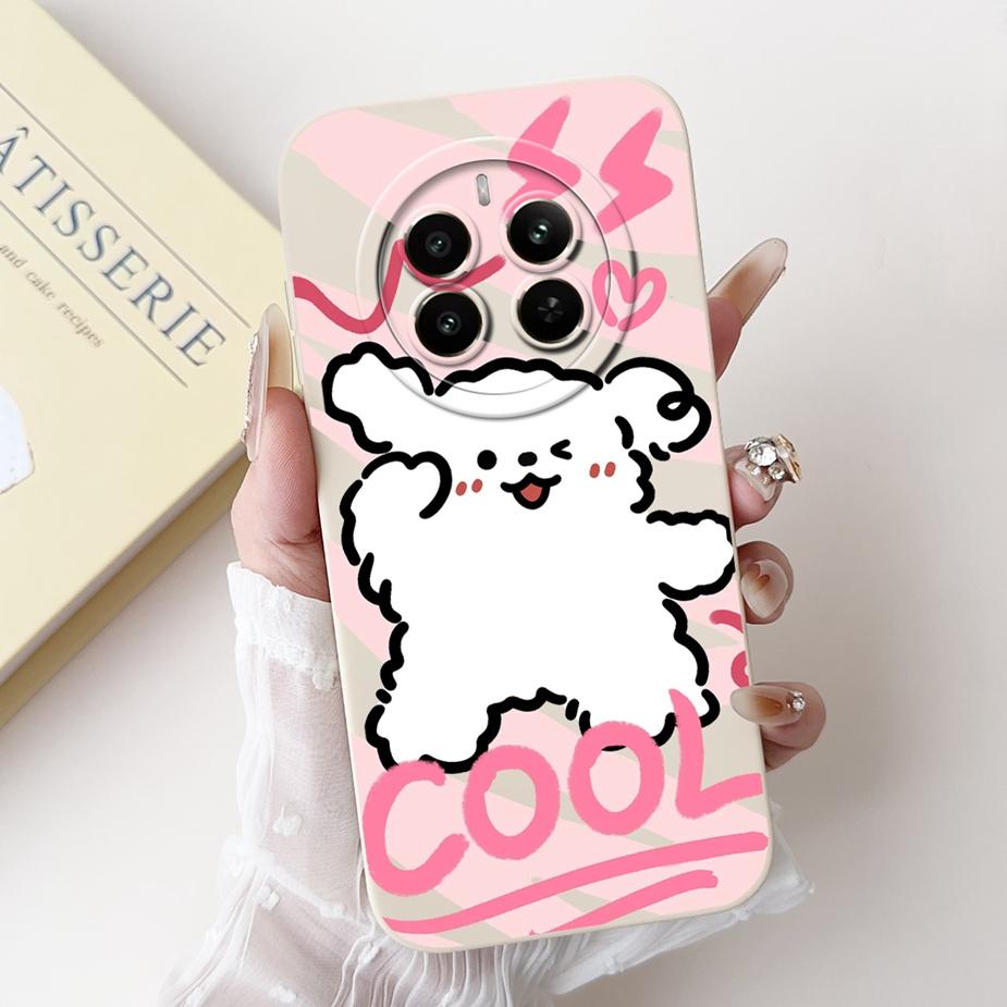 For Realme 12 Pro Plus Case RMX3840 Cute Cartoon Cover Soft Silicone Phone Case For Realme 12 Plus 12X Realme12 Pro + Bags Shell