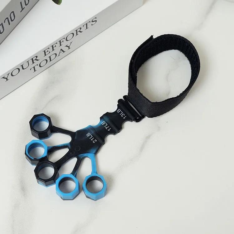 New Silicone Finger Trainer 5 Finger Wrist Stretcher Finger Strength Recovery Flexion and Extension Vein Trainer