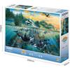 Epoch 1000 Piece Jigsaw Puzzle Illustration/Art Marine Art Wonderful Family (50×75cm) 13-041 with...