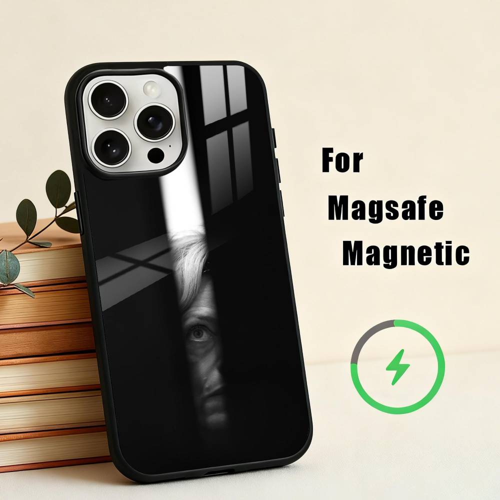 Deux personnes echangeantDeLaSalivePhone Case For iPhone17,16,15,14,13,12,11 Plus,Pro Max Magnetic For Magsafe Wireless Charging