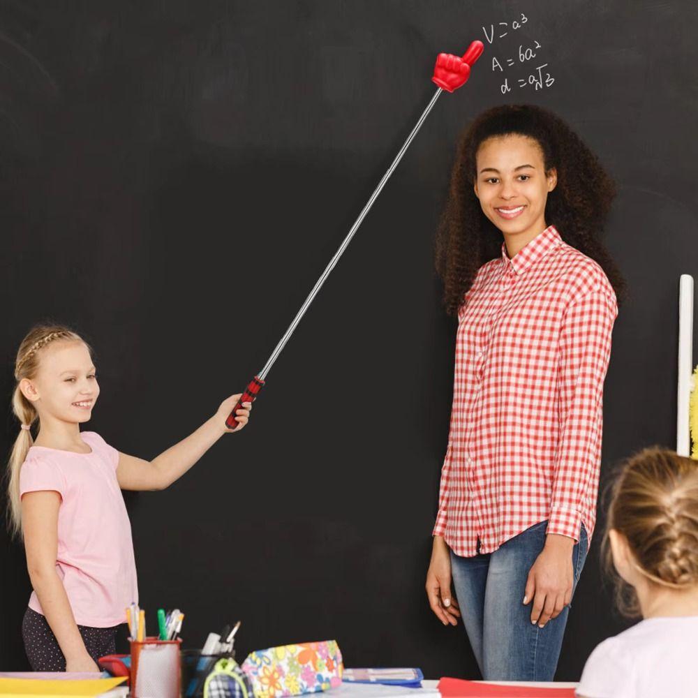 Reading Sticks Classroom Stick Supplies Finger Design Whiteboard Hand Pointer  Teaching Tools
