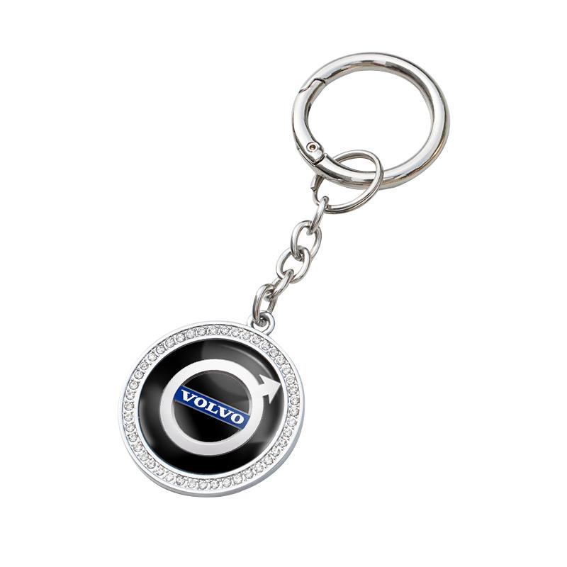 

Car logo Key Chain Pendant Keyring Metal Keychain For Volvo ES90 EC40 EX40 EM90 XC90 V90 V60 XC60 V40 S80 S60 S90 C40 XC40 V70 X