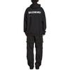Balenciaga Logo Printed Oversized Hoodie 578135TOVO61070